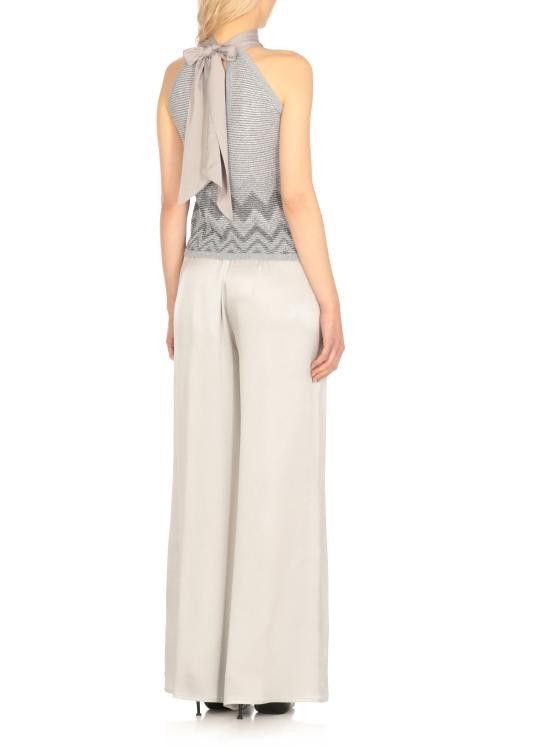 D.Exterior D. EXTERIOR Women Tops 60185 12ACC Silver Size S / US 4 / IT 40 - 3 Thumbnail