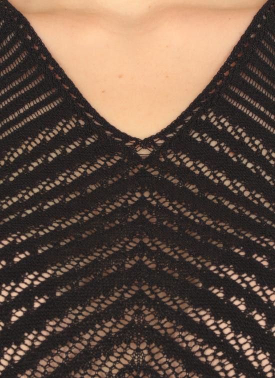 D.Exterior D. EXTERIOR Women Tops 60349 2NERO Black Size XS / US 0-2 / IT 36-38 - 5 Thumbnail