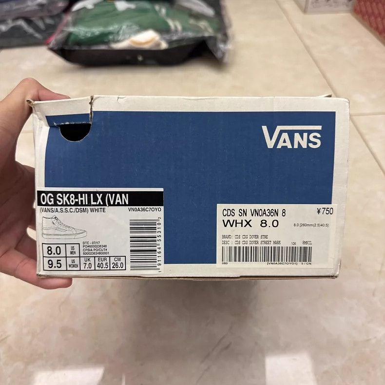 Vans ASSC Vans SK8 High-Top White Pink Skate Shoes Size US 7.5 / EU 40-41 - 9 Thumbnail