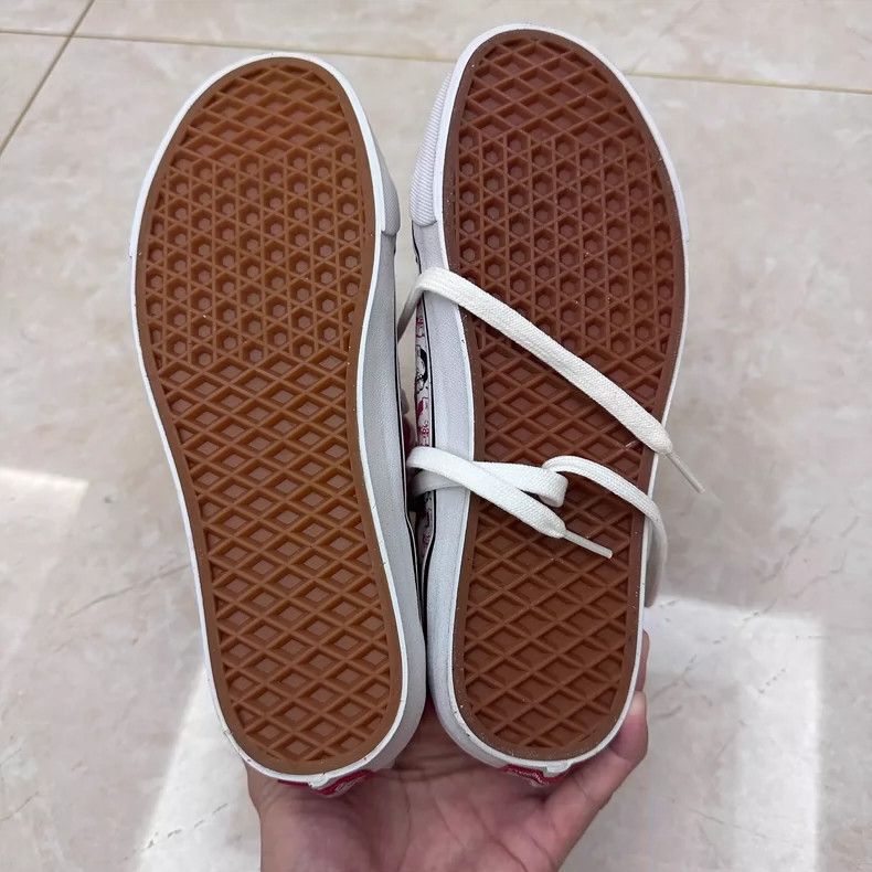 Neighborhood NBHD Vans SK8 High-Top White Red Skate Shoes Size US 8.5 / EU 41-42 - 6 Thumbnail