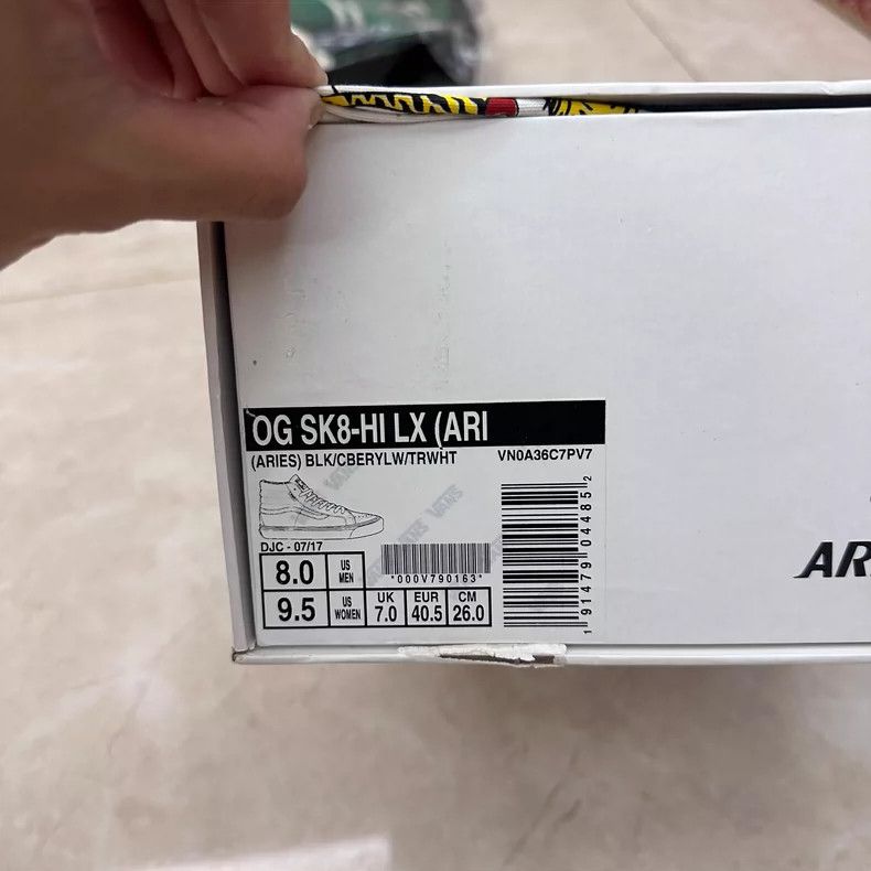 Vans SK8 Aries Collaborative Skate Shoes