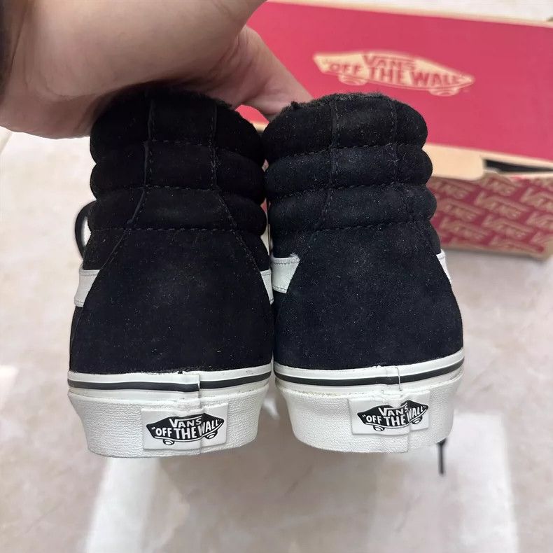 Vans Vans SK8 Black Skateboard Shoes (Size 40.5) Size US 8.5 / EU 41-42 - 6 Thumbnail