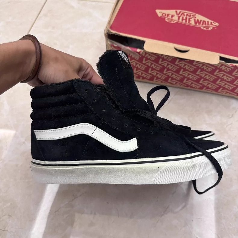 Vans Vans SK8 Black Skateboard Shoes (Size 40.5) Size US 8.5 / EU 41-42 - 5 Thumbnail