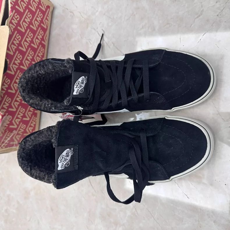 Vans Vans SK8 Black Skateboard Shoes (Size 40.5) Size US 8.5 / EU 41-42 - 3 Thumbnail
