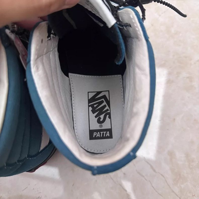 Vans Vans Patta High-Top Skate Shoes in Blue Size US 8.5 / EU 41-42 - 7 Thumbnail