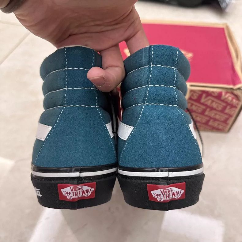 Vans Vans Patta High-Top Skate Shoes in Blue Size US 8.5 / EU 41-42 - 6 Thumbnail
