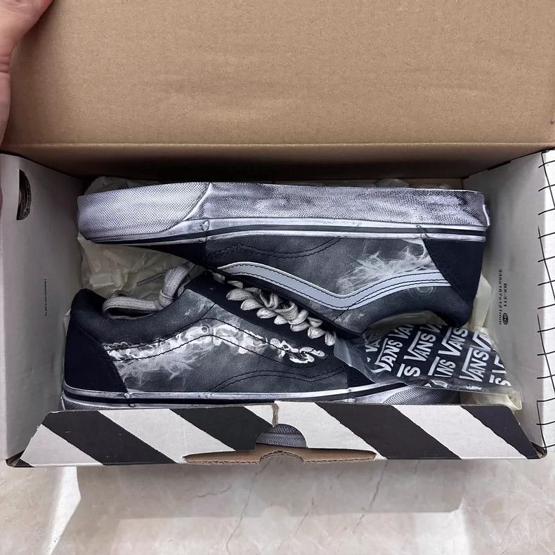 Vans Vans Old Skool Concepts Low-Top Skate Shoes Size US 7.5 / EU 40-41 - 6 Thumbnail