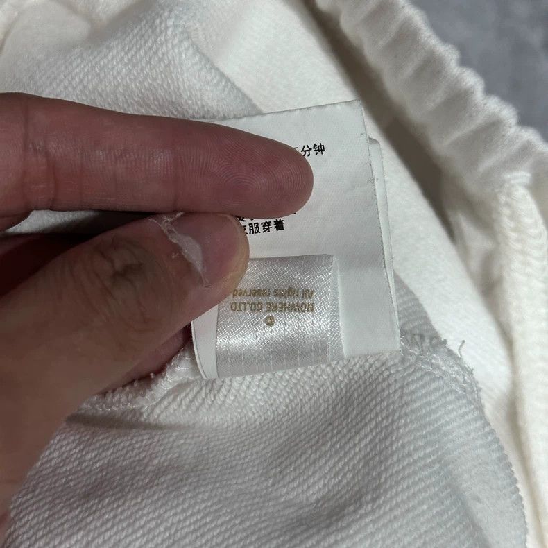 Bape Bape Sta White Pink Star Athletic Shorts Size US 34 / EU 50 - 8 Thumbnail