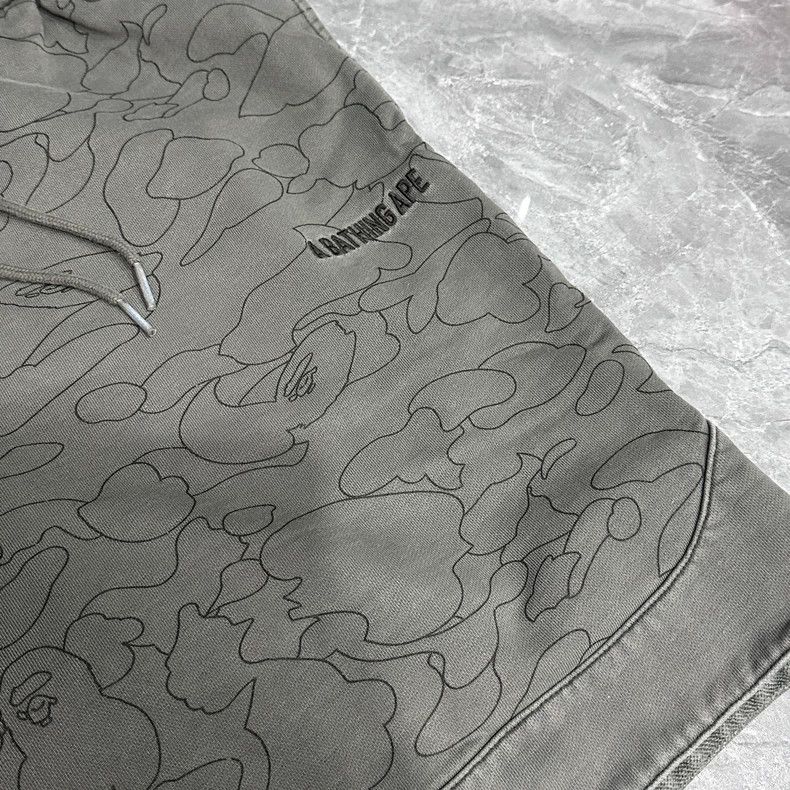 Bape Bape Olive Green Embroidered Boxer Shorts Size US 34 / EU 50 - 3 Thumbnail