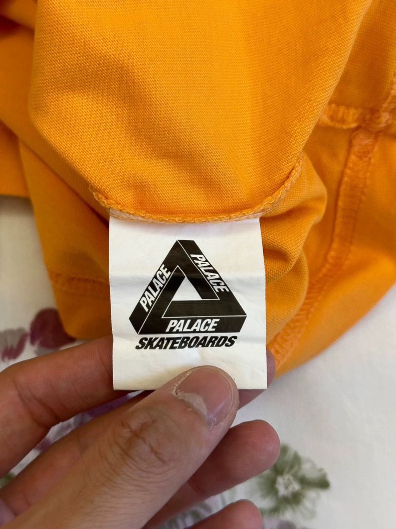 Palace Orange Long Sleeve Embroidered Pocket T-Shirt Size US M / EU 48-50 / 2 - 7 Thumbnail