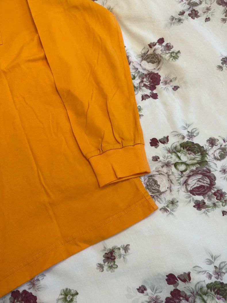 Palace Orange Long Sleeve Embroidered Pocket T-Shirt Size US M / EU 48-50 / 2 - 5 Thumbnail