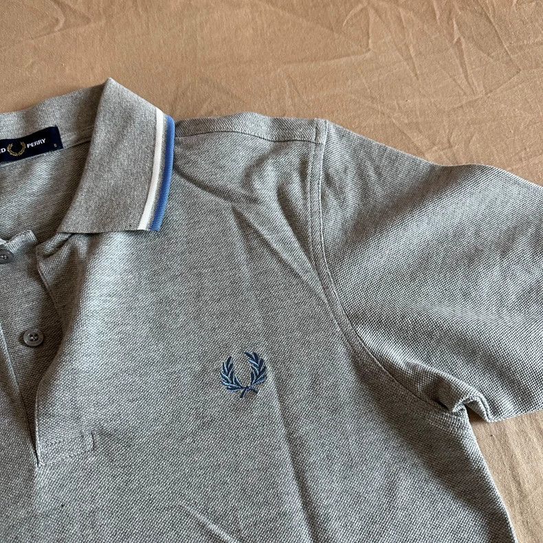Fred Perry Gray Short Sleeve Polo Shirt Size US S / EU 44-46 / 1 - 3 Thumbnail
