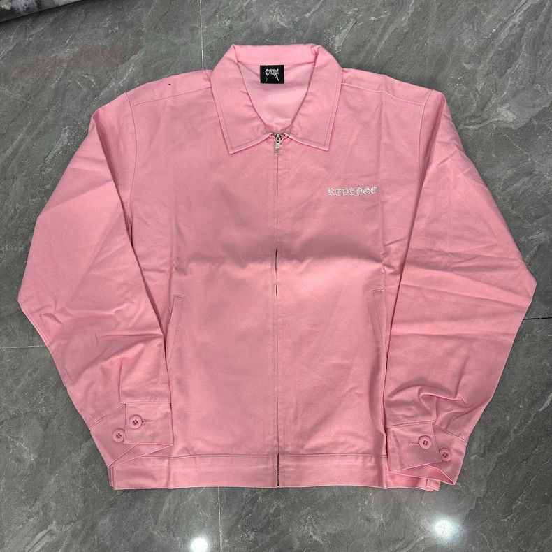 Balenciaga Pink Revenge Playboy Jacket with Outline Design Size US S / EU 44-46 / 1 - 2 Thumbnail