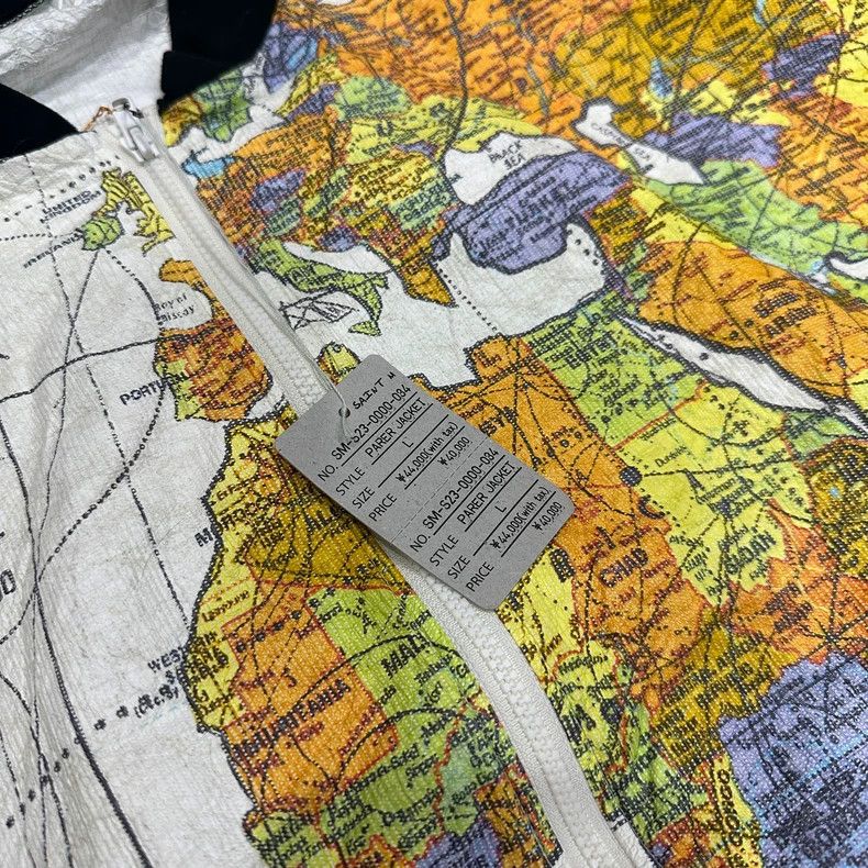 Saint Michael Saint Michael DR.woo Map Design Lightweight Jacket Size US L / EU 52-54 / 3 - 3 Thumbnail