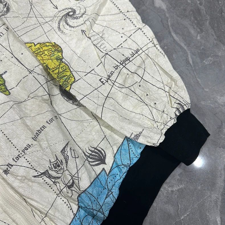 Saint Michael Saint Michael DR.woo Map Design Lightweight Jacket Size US L / EU 52-54 / 3 - 6 Thumbnail