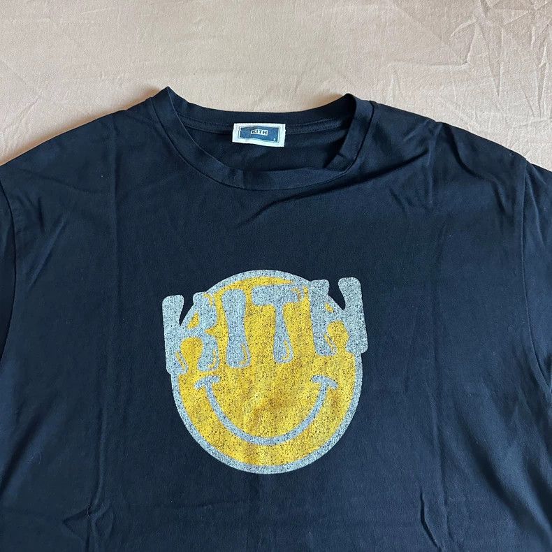 Kith Kith Smiley Black Short Sleeve T-Shirt Size US S / EU 44-46 / 1 - 2 Thumbnail