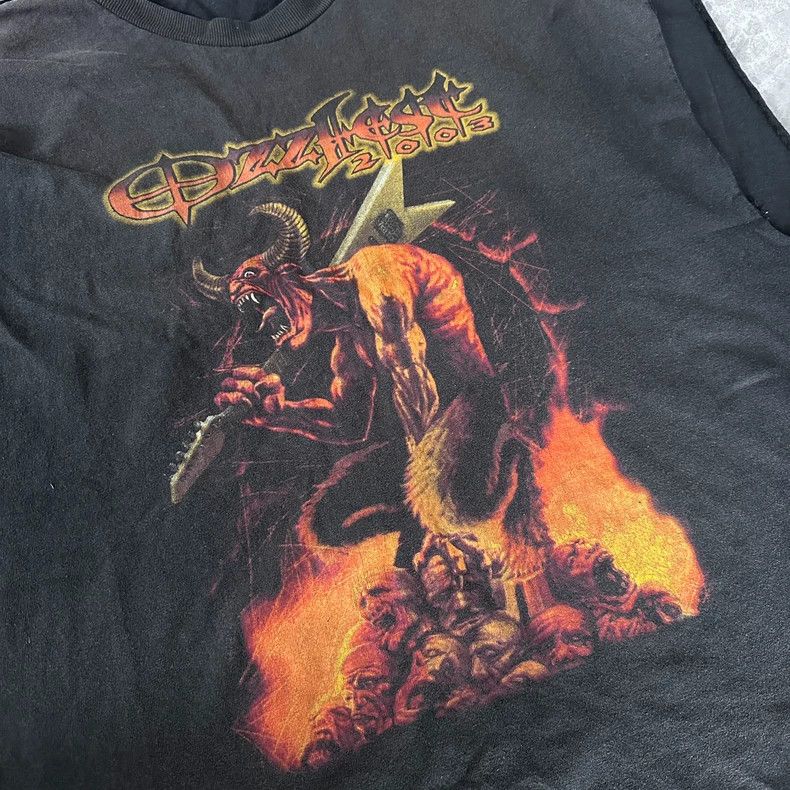 Kapital Vintage Ozzy Billythewhale Sleeveless Graphic Tank Top Size US L / EU 52-54 / 3 - 3 Thumbnail