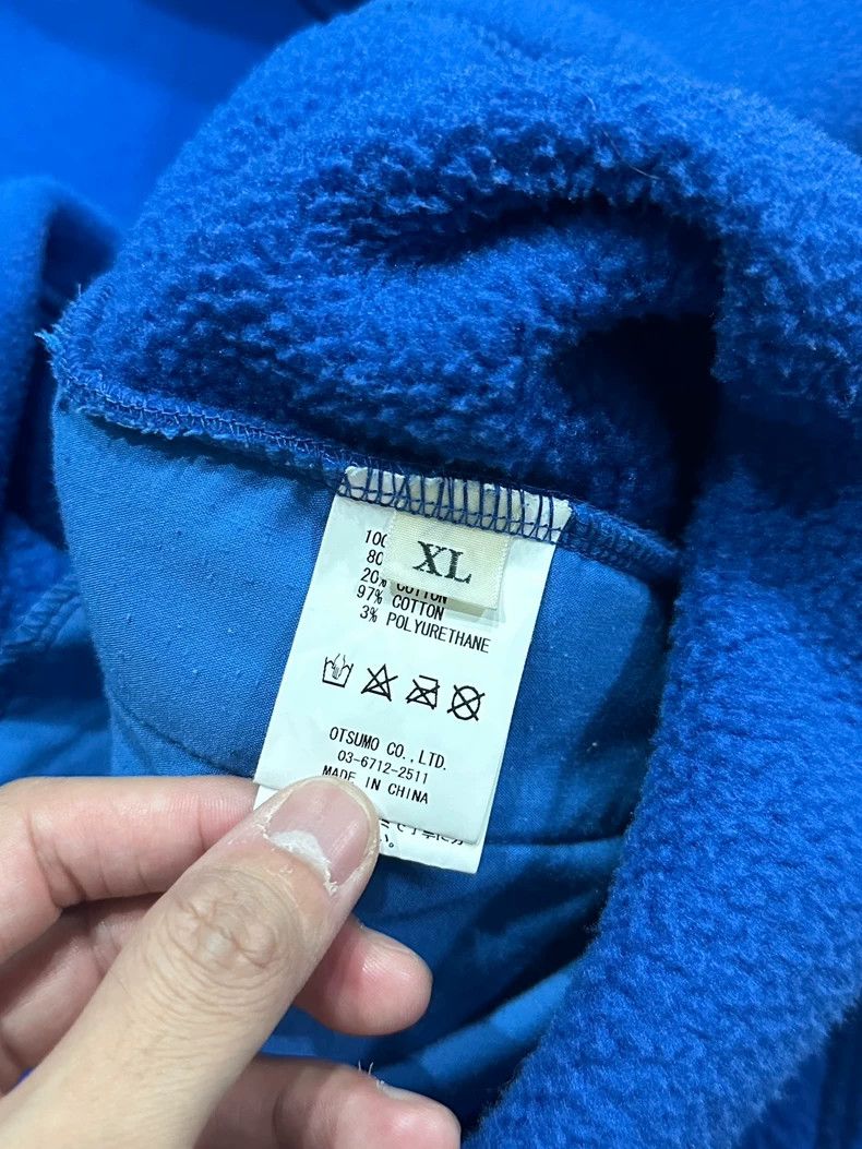 Human Made Human Made Blue Fleece Long Sleeve Sweatshirt Size US XL / EU 56 / 4 - 6 Thumbnail