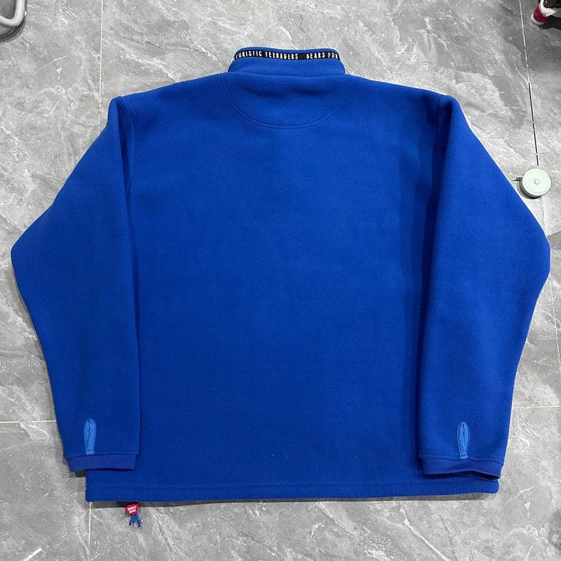 Human Made Human Made Blue Fleece Long Sleeve Sweatshirt Size US XL / EU 56 / 4 - 2 Thumbnail