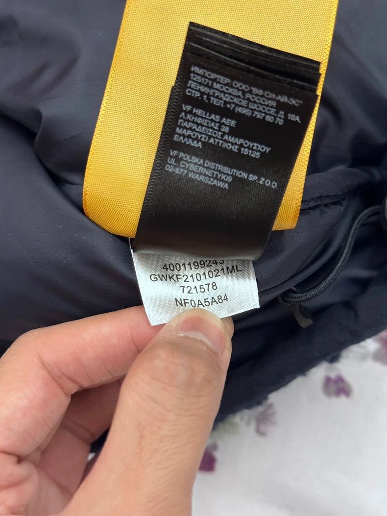 The North Face The North Face Navy Fleece Puffer Jacket Size US XXL / EU 58 / 5 - 5 Thumbnail