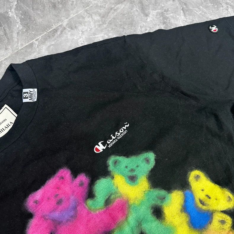 Maison MIHARA YASUHIRO Maison Mihara Yasuhiro Graphic Bear T-Shirt Size US L / EU 52-54 / 3 - 5 Thumbnail