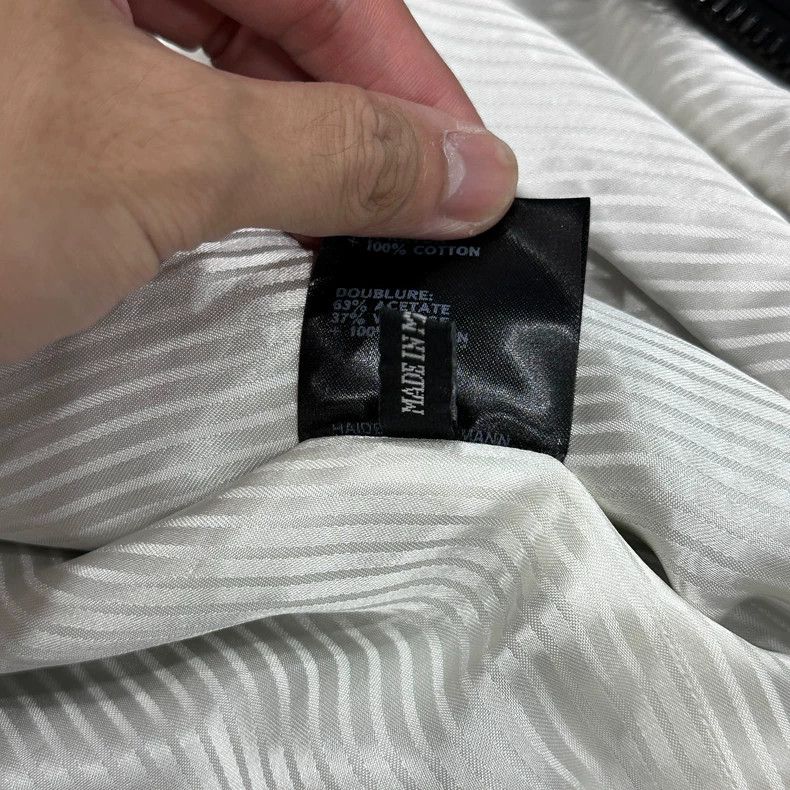 Haider Ackermann Haider Ackermann Black and White Bomber Jacket Size US XL / EU 56 / 4 - 6 Thumbnail