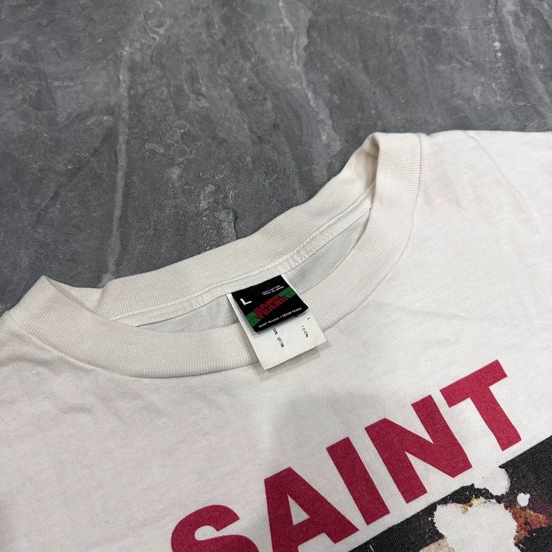 Saint Michael Saint Michael White Clown Graphic T-shirt Size US L / EU 52-54 / 3 - 5 Thumbnail
