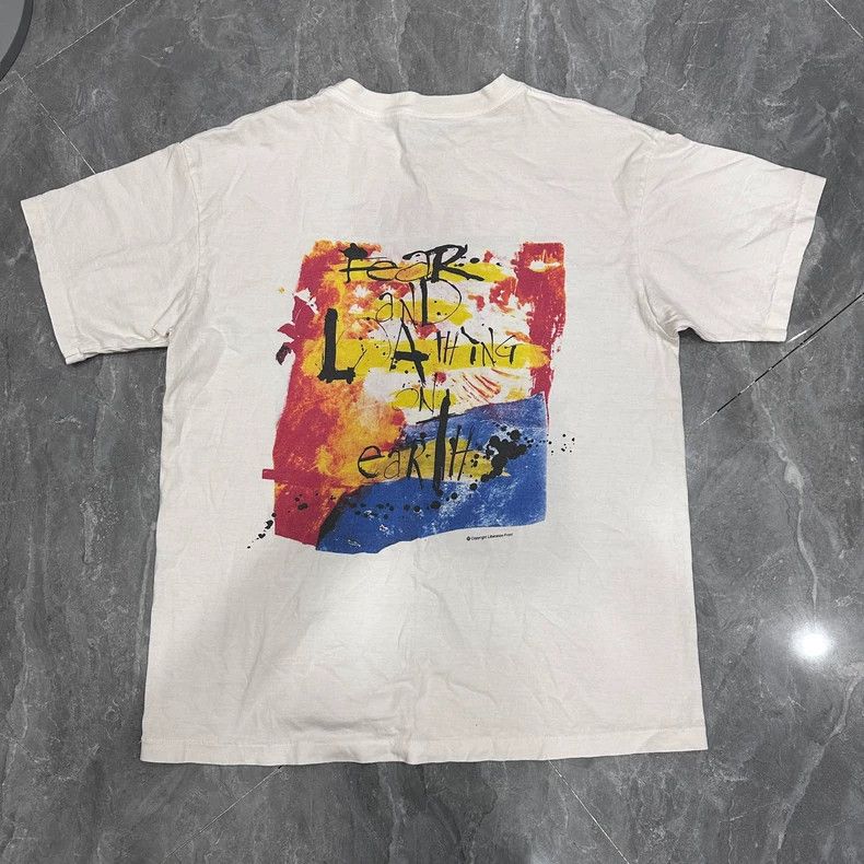 Saint Michael Saint Michael White Clown Graphic T-shirt Size US L / EU 52-54 / 3 - 2 Thumbnail