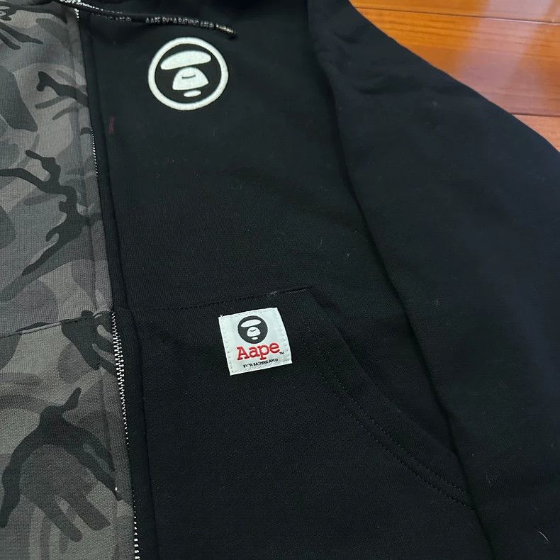 Ader Error AAPE Camouflage Color Block Zip Jacket Size US S / EU 44-46 / 1 - 4 Thumbnail