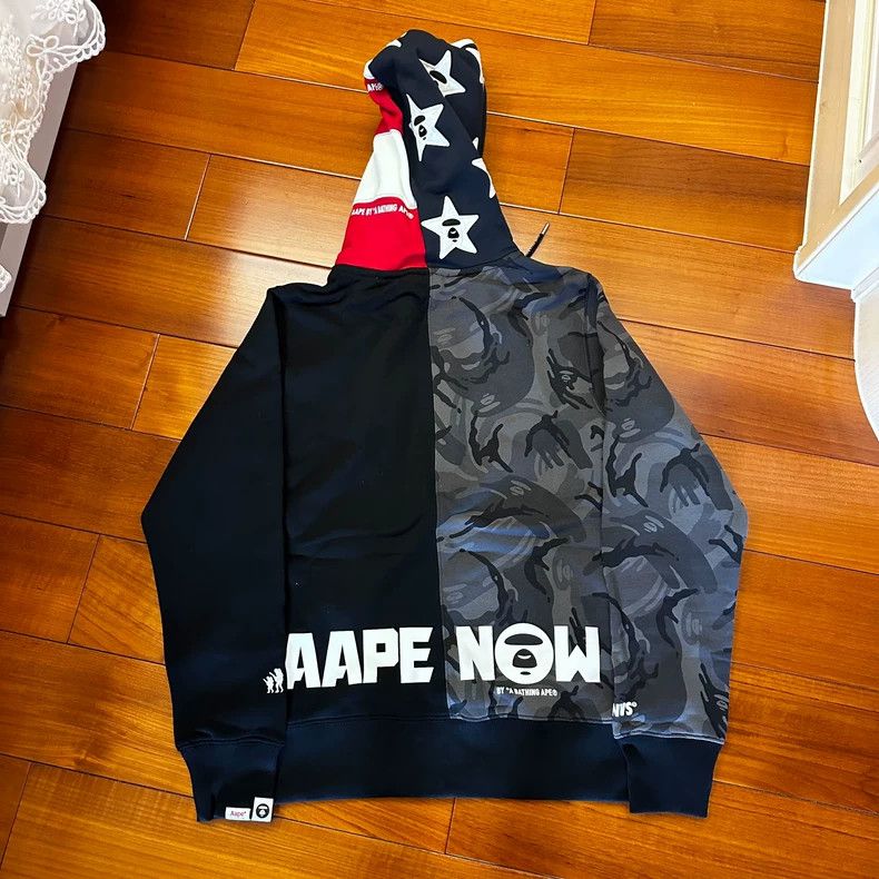 Ader Error AAPE Camouflage Color Block Zip Jacket Size US S / EU 44-46 / 1 - 2 Thumbnail