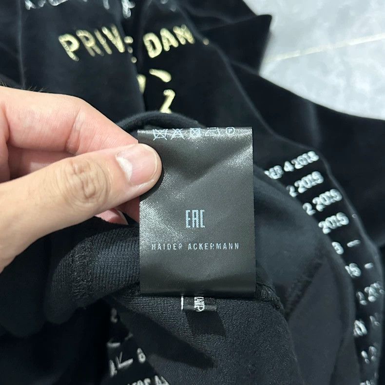 Haider Ackermann Haider Ackermann Velvet Hoodie with Japanese Embroidery Size US XL / EU 56 / 4 - 5 Thumbnail
