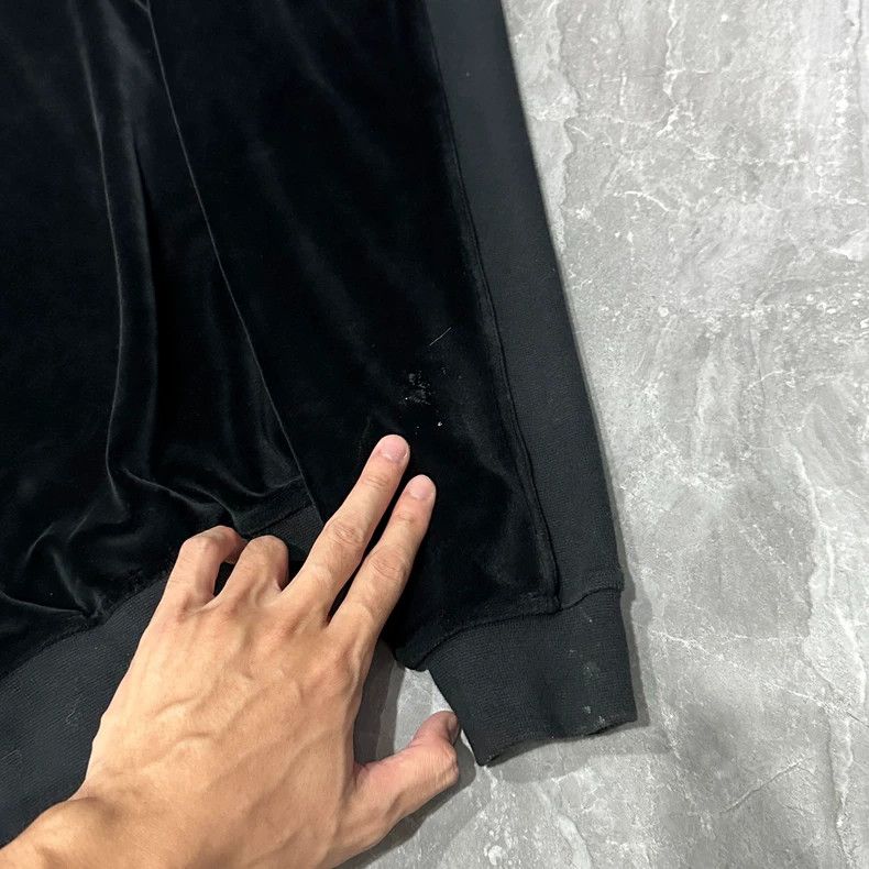 Haider Ackermann Haider Ackermann Velvet Hoodie with Japanese Embroidery Size US XL / EU 56 / 4 - 4 Thumbnail