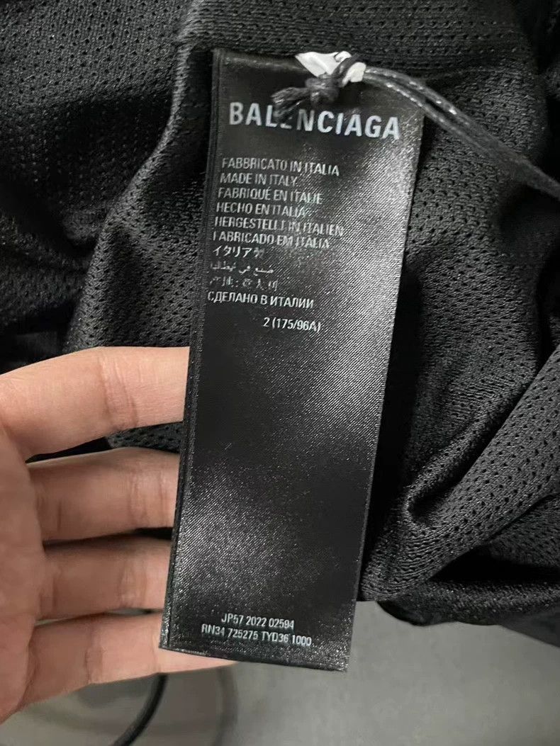 Balenciaga Balenciaga Logo Windbreaker Jacket Coat Size US M / EU 48-50 / 2 - 7 Thumbnail
