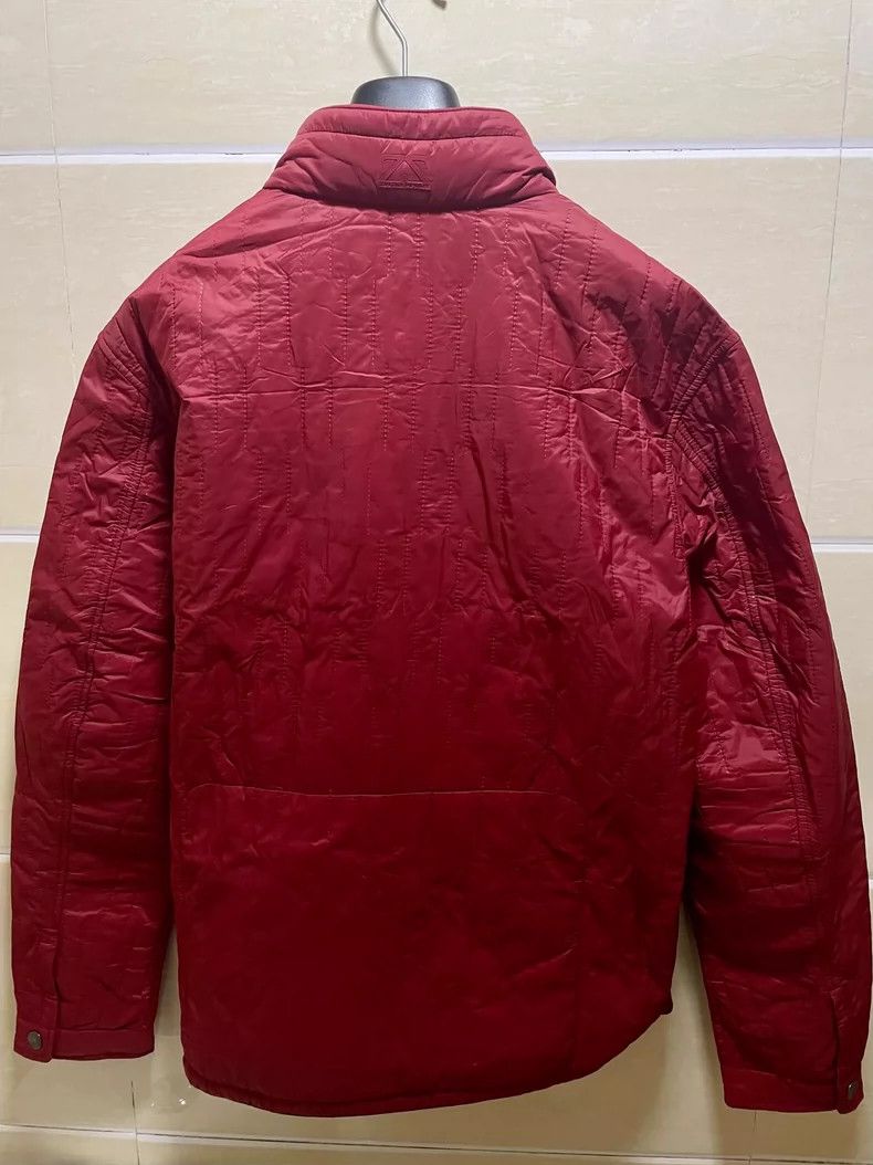 Ermenegildo Zegna Ermenegildo Zegna Red Lightweight Cotton Jacket Size US L / EU 52-54 / 3 - 2 Thumbnail