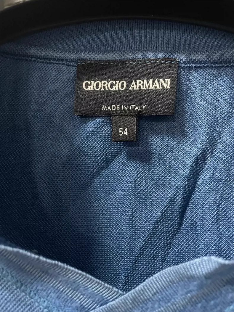 Emporio Armani Giorgio Armani Short Sleeve Polo T-Shirt Size US XXL / EU 58 / 5 - 3 Thumbnail