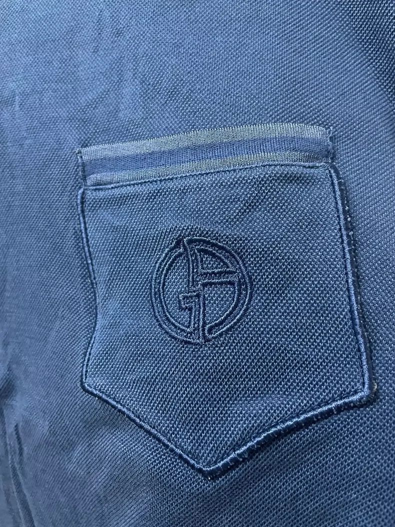 Emporio Armani Giorgio Armani Short Sleeve Polo T-Shirt Size US XXL / EU 58 / 5 - 5 Thumbnail
