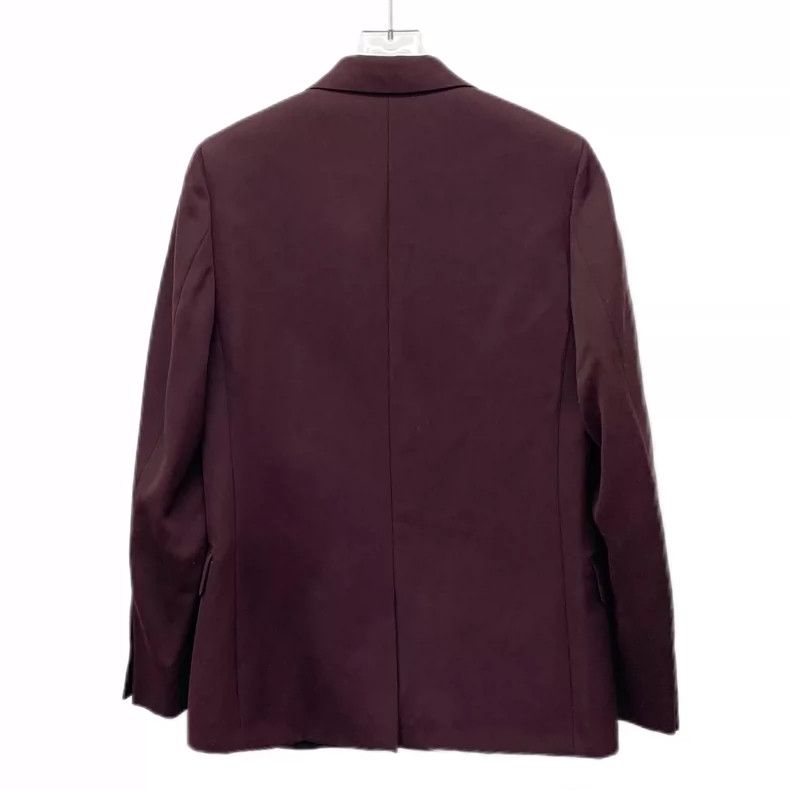 Bottega Veneta Bottega Veneta Burgundy Wool Long Sleeve Blazer Size US S / EU 44-46 / 1 - 2 Thumbnail