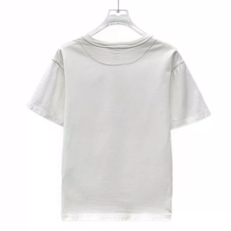 Hermes Hermes White Graphic Short Sleeve T-Shirt Size US XXS / EU 40 - 2 Thumbnail