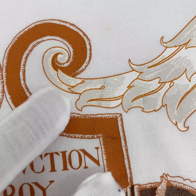 Hermes Hermes White Graphic Short Sleeve T-Shirt Size US XXS / EU 40 - 9 Thumbnail