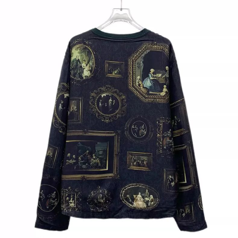Dolce & Gabbana Dolce&Gabbana Colorful Silk Long Sleeve T-Shirt Size US S / EU 44-46 / 1 - 2 Thumbnail