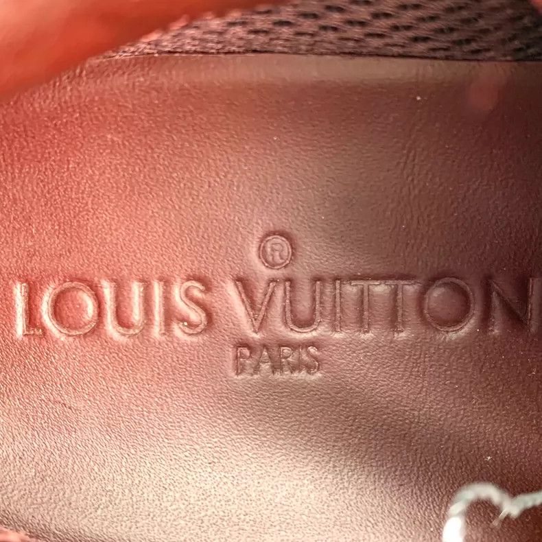 Louis Vuitton Louis Vuitton Red Leather Casual Sneakers Size US 5 / EU 37 - 8 Thumbnail