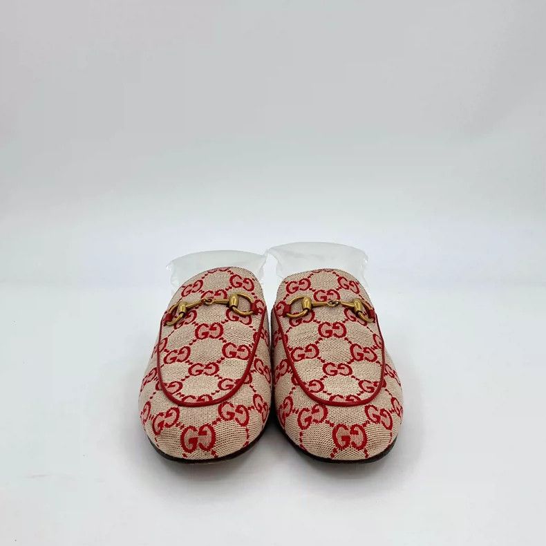 Gucci Gucci Colorful Logo Slip-On Shoes Size US 5.5 / EU 38 - 3 Thumbnail