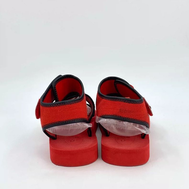 Chanel Red Chanel Velcro Open-Toe Sandals Size US 8 / EU 41 - 4 Thumbnail
