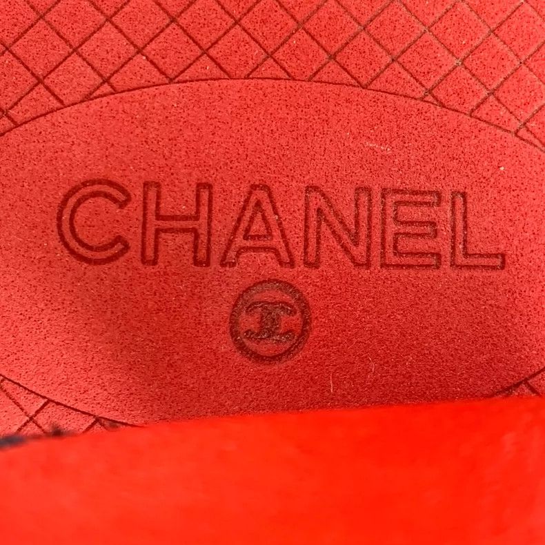 Chanel Red Chanel Velcro Open-Toe Sandals Size US 8 / EU 41 - 8 Thumbnail