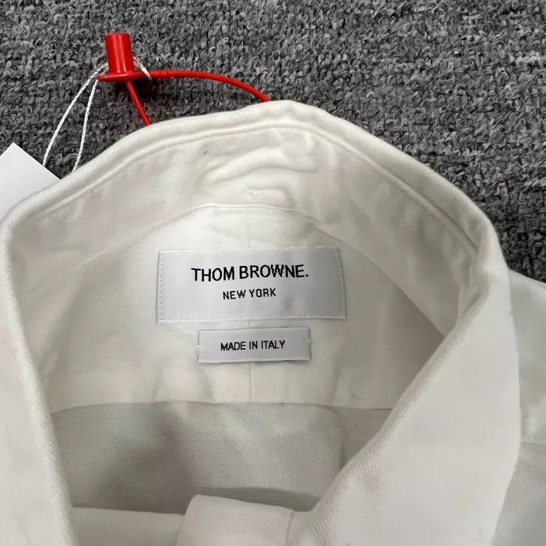 Thom Browne Thom Browne Cropped Long Sleeve Shirt Size US M / EU 48-50 / 2 - 5 Thumbnail