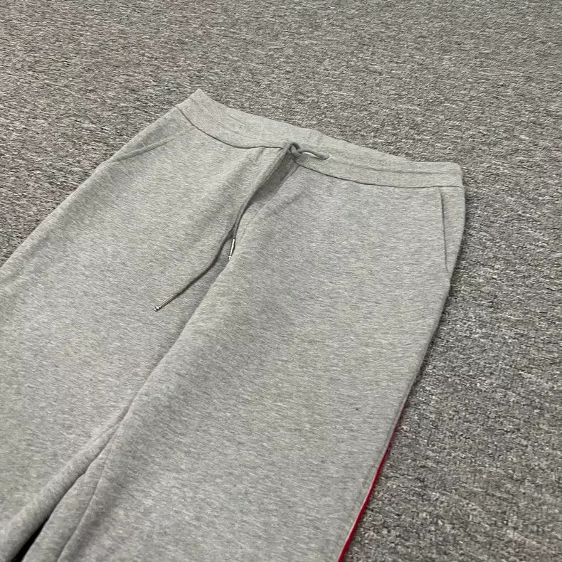 Thom Browne Thom Browne Gray Side Stripe Sweatpants Size US 42 / EU 58 - 4 Thumbnail