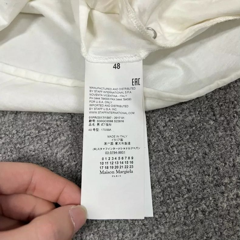 Maison Margiela Maison Margiela Short Sleeve Tiger Print Shirt Size US L / EU 52-54 / 3 - 5 Thumbnail