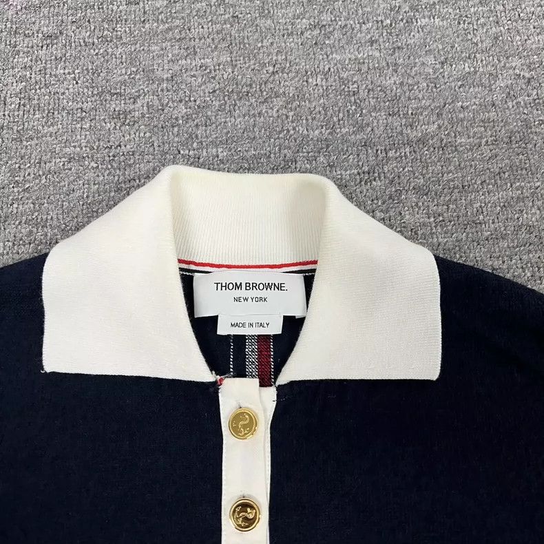 Thom Browne Thom Browne Striped Dress with Buttons Size US L / EU 52-54 / 3 - 4 Thumbnail