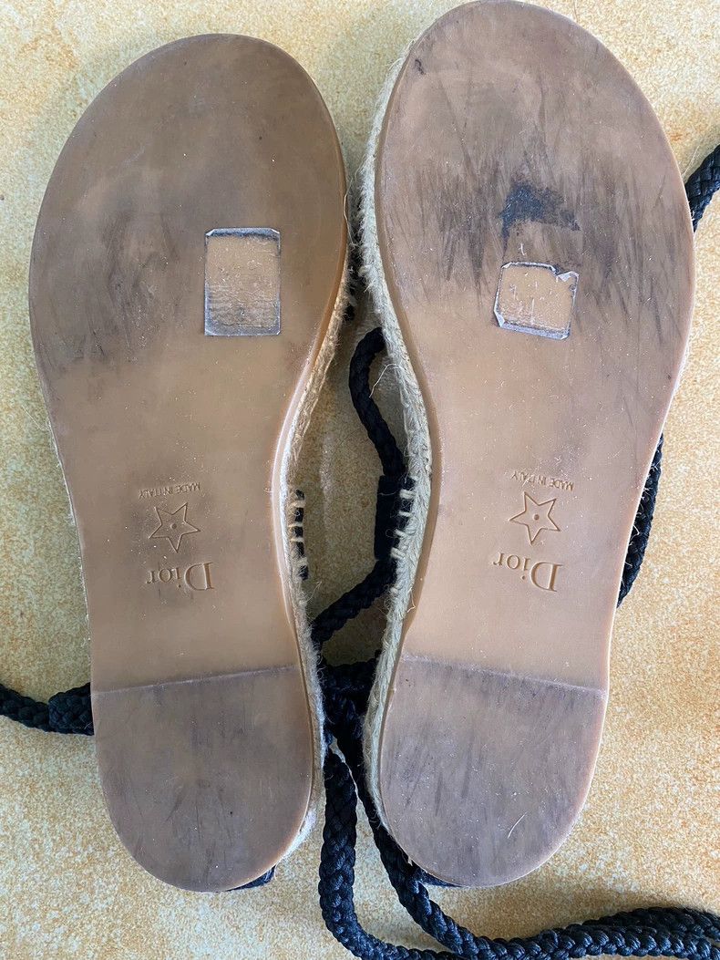 Dior Dior Braided Espadrille Fisherman Sandals Size US 5.5 / EU 38 - 6 Thumbnail