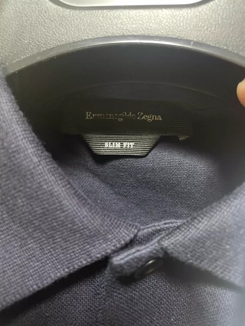 Ermenegildo Zegna Ermenegildo Zegna Slim Fit Short Sleeve Polo Size US XS / EU 42 / 0 - 4 Thumbnail